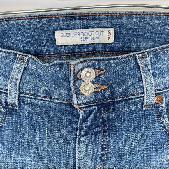 Levi’s 526 Slender Bootcut Jeans Size 6M - Picture 3 of 8